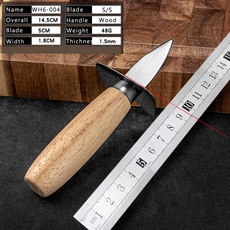 5 Styles Pocket Utility oyster Knife product view 4