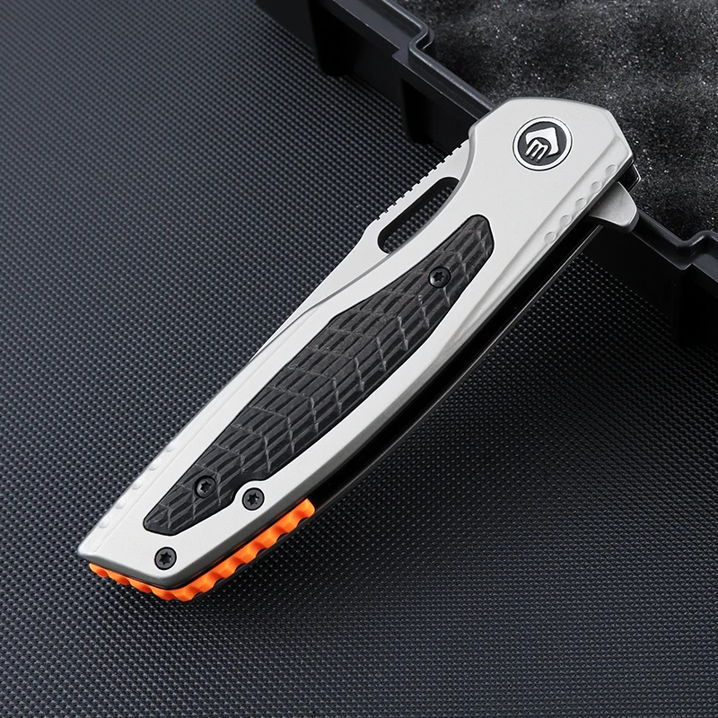 CM129 Factory Direct Sale New Style D2 Blade Steel Knife Pocket Custom Folding G10 Handle Essential DIY Knife product view 2