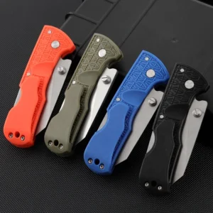 2026 New Outdoor Pocket Knife 8cr13 Blade Nylon Fiberglass Handle Folding Knife Camping Folding Knives product view 4