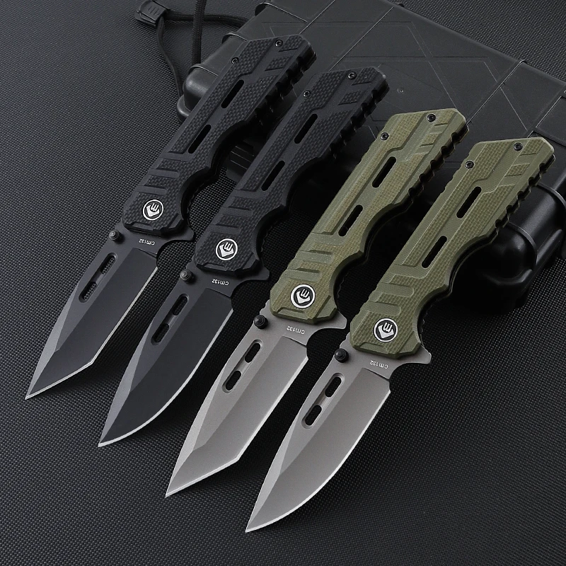 Hot Selling High Quality Custom Toptan satış G10 Handle D2 Bıçak Outdoor Camping Folding Pocket Knife product view 2