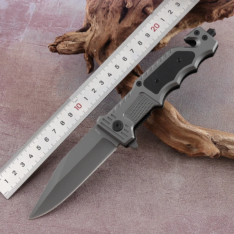 Hot Selling Custom Outdoor Handmade Coating Black Folding Pocket Knife Universal Knife product view 3