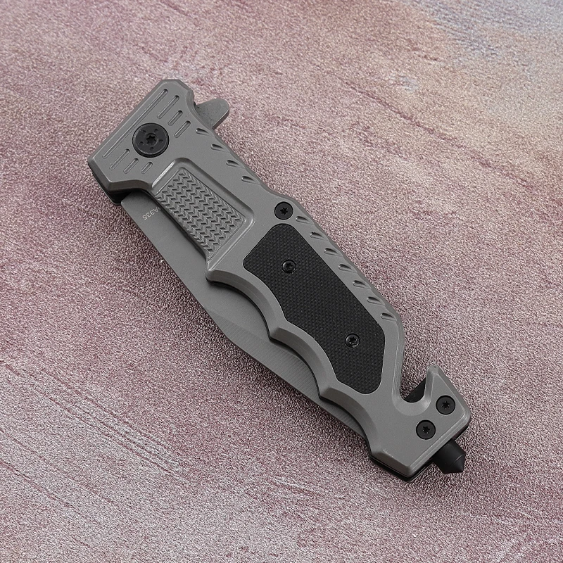 Hot Selling Custom Outdoor Handmade Coating Black Folding Pocket Knife Universal Knife product view 4