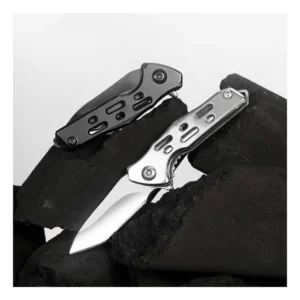 K66 2.3-inch Wholesale Customized EDC Camping Steel Blade Pocket Knife Mini Folding Folding Knife with Glass Crusher