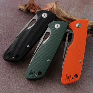 Light-weight CNC Grinding D2 Blade EDC Pocket Folding Knife Colored G10 Handle Outdoor Camping Survival Knife - product view 4
