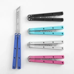Hot Selling Folding Handle Customized Balisong Butterfly Tool Accessory Practice Training Tool Manufacturer and Supplier
