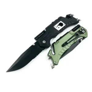 Customized LED Pocket Knife Bottle Opener Glass Breaker Fire Starter Personalized Gift for Groomsmen Multitool KNIFE