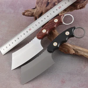 Manufacturer's Customized Kitchen Knife Wooden Handle Cover for Outdoor Camping Household Use Wholesale DIY product view 3