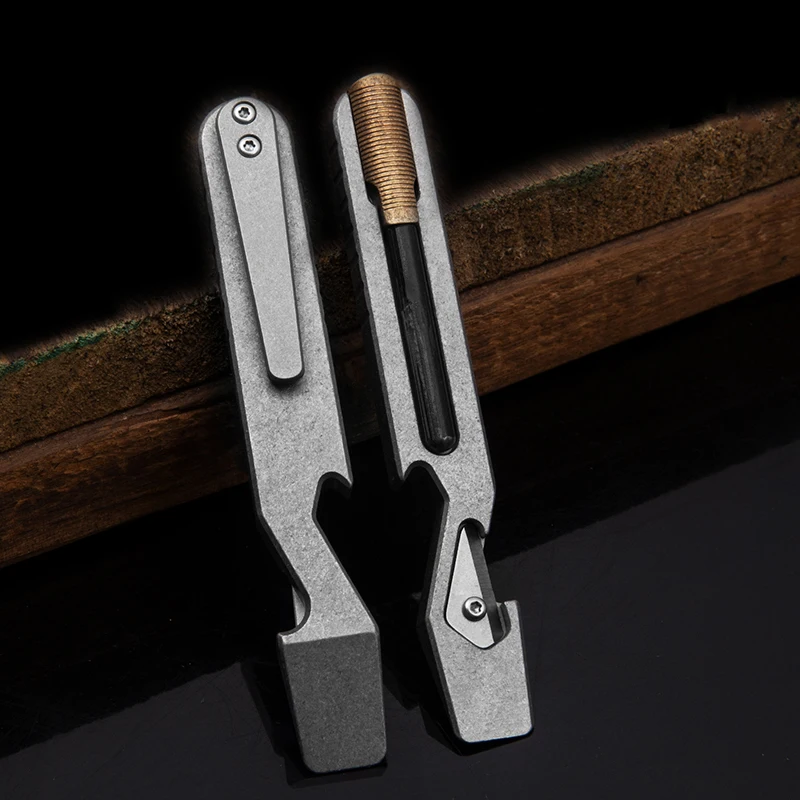 Titanium Pry Bar and Bottle Opener - product view 2