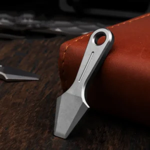 Small EDC Titanium Keychain with Приветgh Quality Heavy Duty Prybar Tool Multitool for Everyday Carry and Keys - product view 2