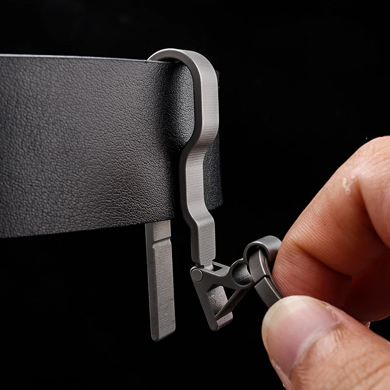 High End Titanium Alloy Belt Buckle Lightweight Portable Square Metal Customizable OEM ODM for Industrial DIY Hand Tools - product view 3