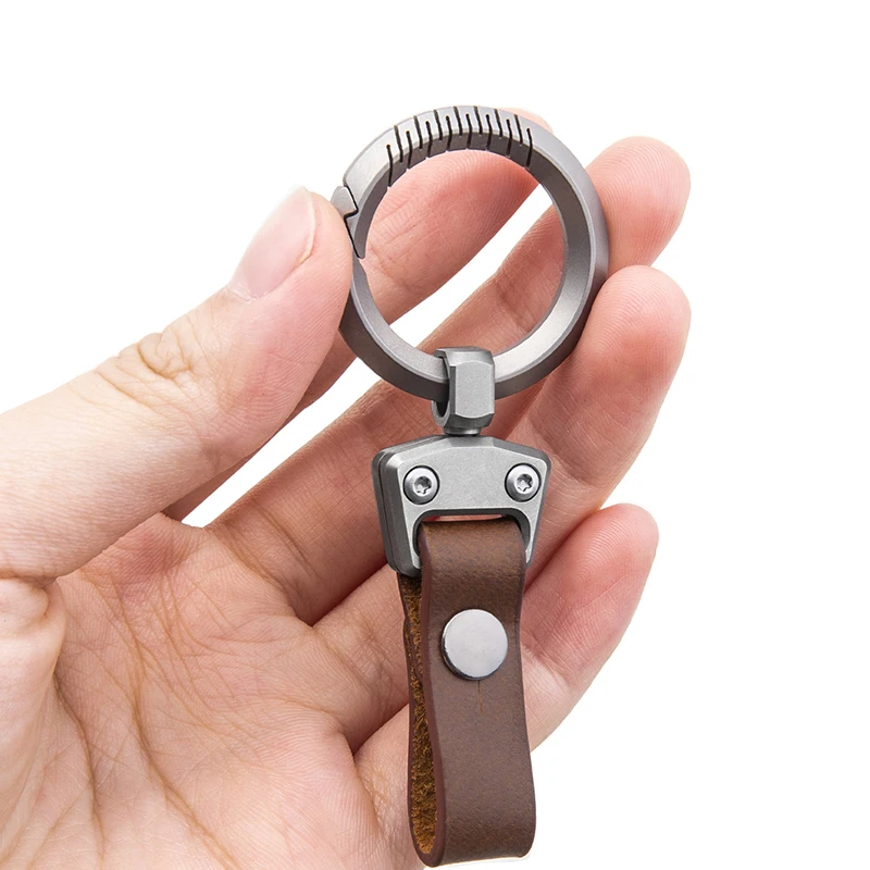 High Quality Titanium Alloy EDC Tool Buckle Pendant Wholesale Customizable High-End Rust Proof Gift OEM for Industrial DIY - product view 1