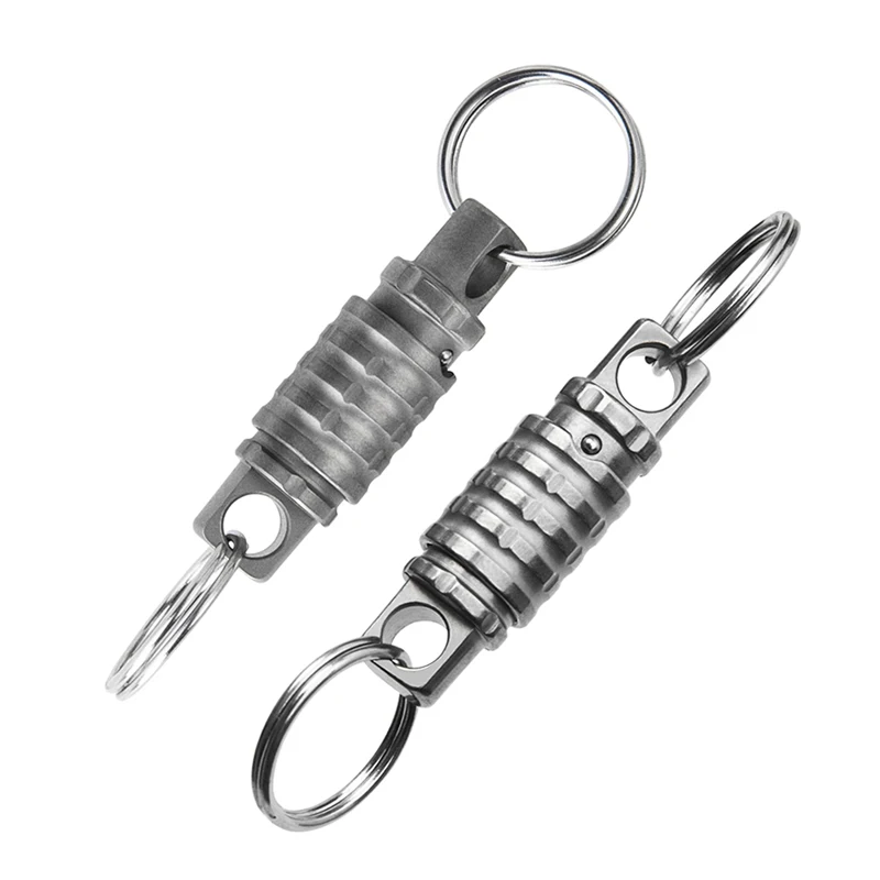 High Quality Titanium Alloy Keychains, Automotive Parts, Rust and Corrosion Prevention Tools, OEM Customized Gift Keychain Rings - product view 1