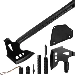 Customization Logo Multifunction Portable Emergency Tool Set Outdoor Camping Hatchet Multi Purpose Axe for Wholesale