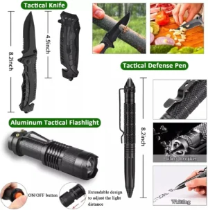 Portable Outdoor Camping Kit Waterproof Multipurpose Tool for Hoiking Tour Emergency Supplies product view 3