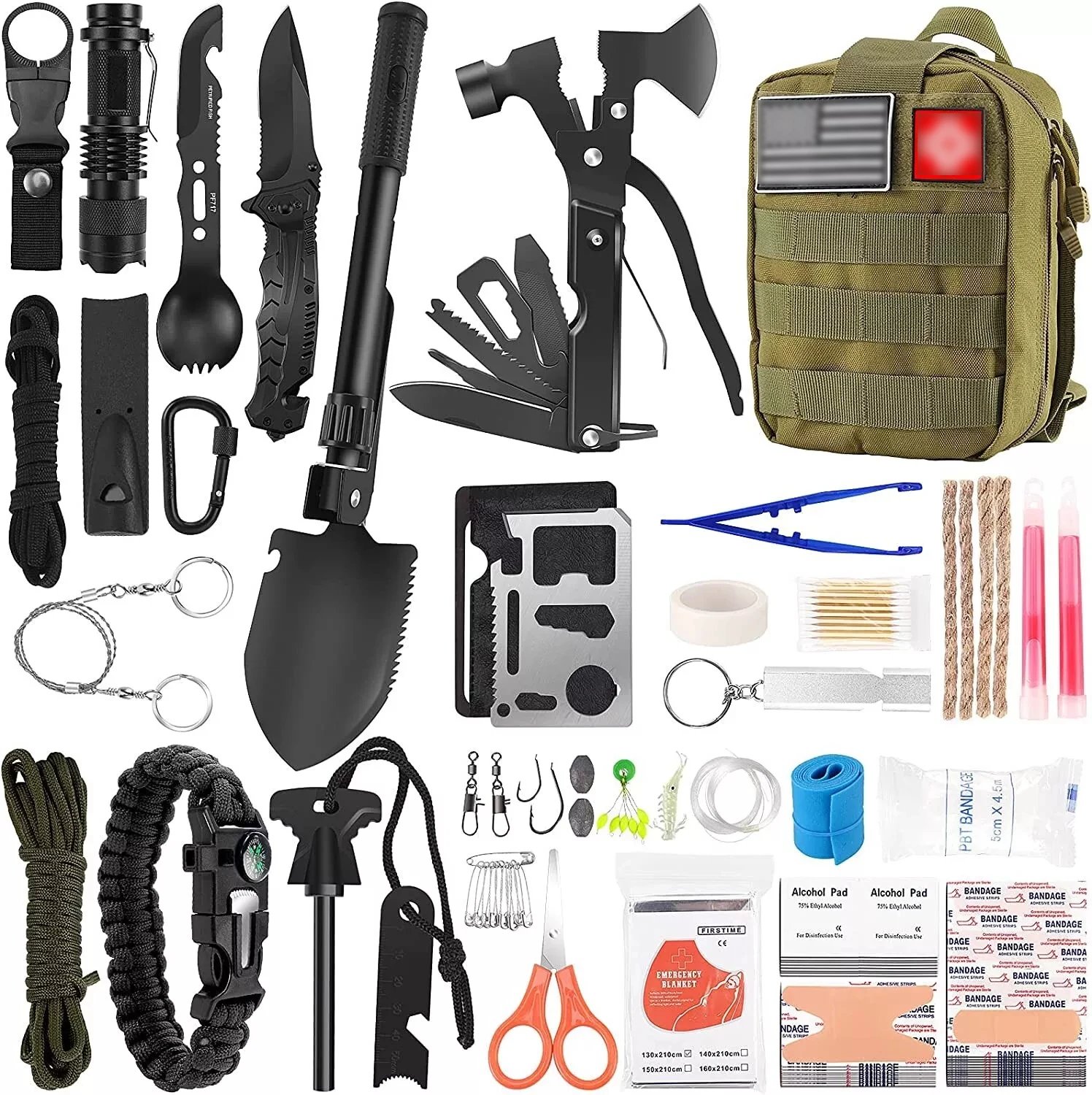 Professional Gear Equipment Pouch Wholesale Emergency Kit for Camping Climbing and Tours Bag Packing product view 1