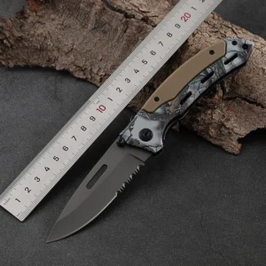 Camping Outdoor Customizable Portable Outdoor Camping Stainless Steel G10 Knife Industrial Utility Knife product view 4