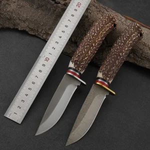 Most Popular Outdoor Survival Camping Fixed Hunting Knife Stainless Steel Wood Utility Industrial Use OEM Customizable - product view 3