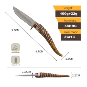 Customizable Stainless Steel EDC Knife 3cr13 Design ABS Handle China Pocket Knife for Sale