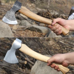 Gransfors Bruks Hickory Handled Forged Axe Full Polishing Wood Axe for Outdoor Camping Firewood Gathering and Cutting - product view 2