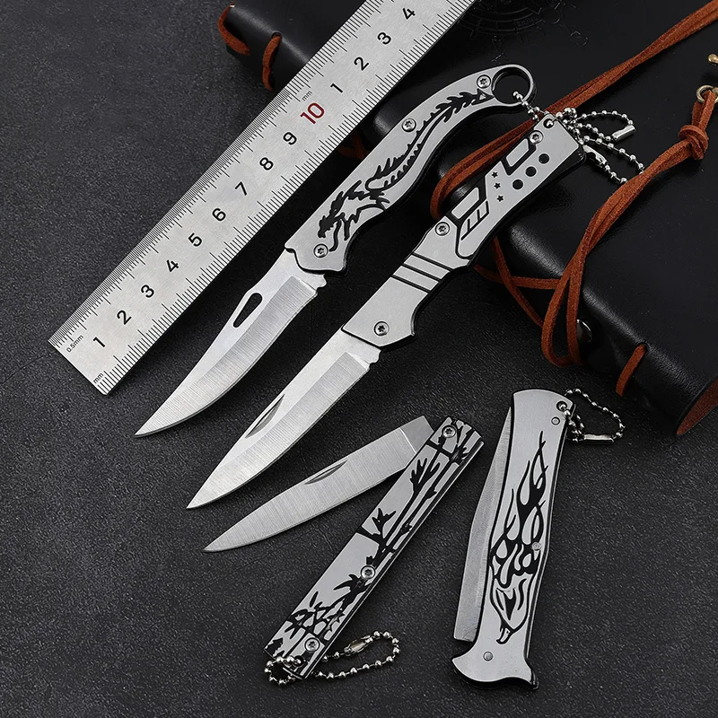 Hot Sale Mini EDC Knife Small Portable Folding Knife Fishing Camping DIY Grade-Miniature Knife Set product view 3