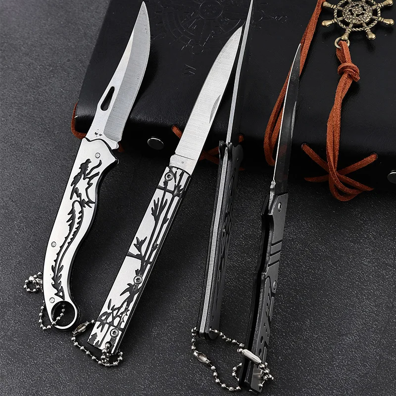 Hot Sale Mini EDC Knife Small Portable Folding Knife Fishing Camping DIY Grade-Miniature Knife Set product view 4