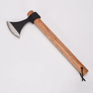 High-Carbon Steel Axe 65 Manganese Steel Axe Head Wooden Handle Camping Hunting Industrial Use Wood Chopping Cast Design - product view 3