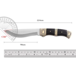 Customizable OEM DIY Grade Camping Utility Knife 5Cr13 Stainless Steel Fixed Blade for Hunting and Outdoor Activities - product view 4