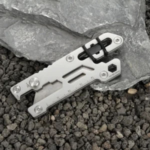 EDC 13 in 1 Multifunctional Pocket Knife Stainless Steel Box Cutter razor SK5 Hoja Wrench Bottle Opener Screwdriver