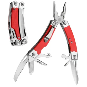 Diy Outdoor Camping Folding Knife Stainless Steel Crimping Wire Breaking Pliers Copper Material Stripping Clamping OEM - product view 1