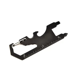 Keychain Multitools Pocket Tool Key Tool EDC Tool with Bottle Opener Screwdriver Ruler Carabiner Perfect Camping Gift - product view 1