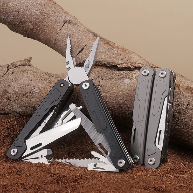 17 in 1 Multifunctional Stainless Steel Tool Set Multi-purpose Camping Wrench Bottle Opener Screwdriver Saw product view 2