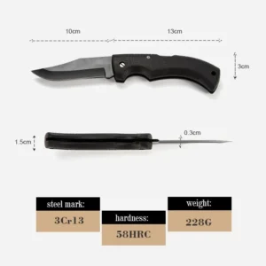 3cr13 steel Wood Handle Folding Pocket Knife - MZ-602 - product view 3
