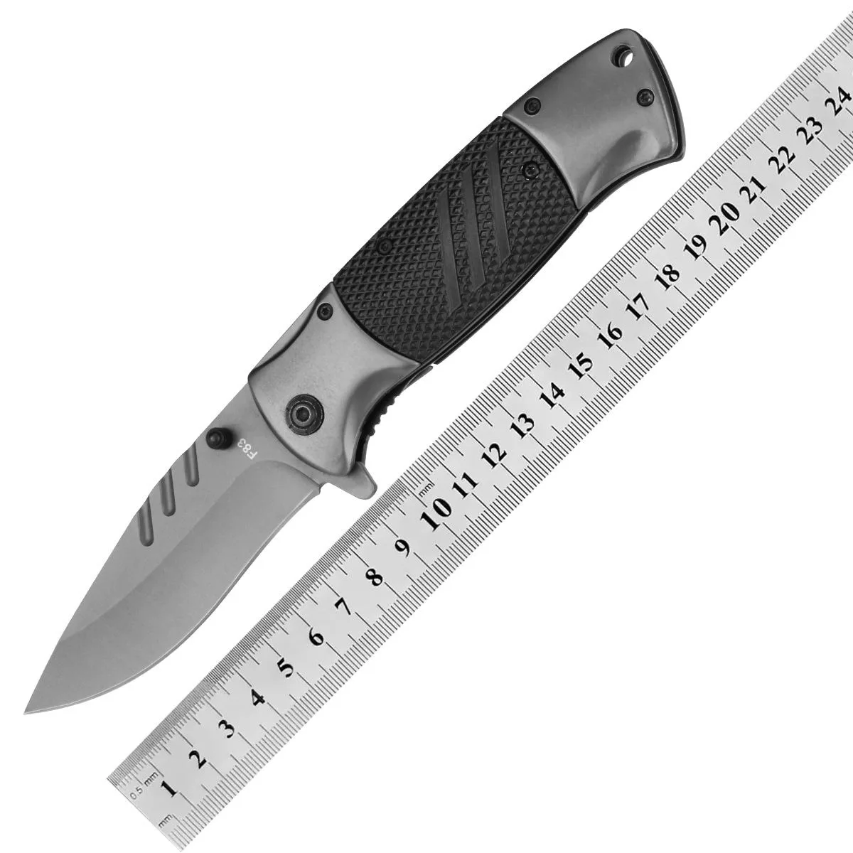 Aluminum Handle F83 Wholesale Camping Knife Utility Folding Knives Outdoors Pocket product view 4