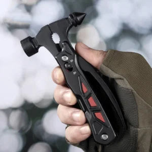 13in1 Black Coating Hammer Multi Tools Stainless Steel Multitool Multipurpose Pliers Knife Saw Hammer - product view 4
