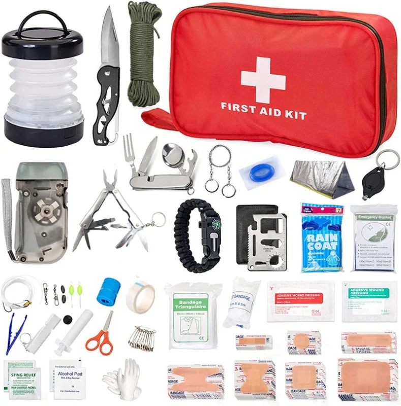 Hot Sale Factory Direct Portable Kit in Red Multifunctional Outdoor Item for Rescue Education product view 1