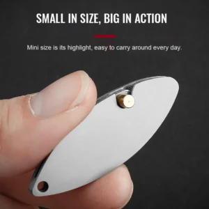 Mini Keychain Pocket Knife Stainless Steel Light Weight Small Folding Knife Outdoor EDC Box Cutter Laser Engraved DIY product view 3