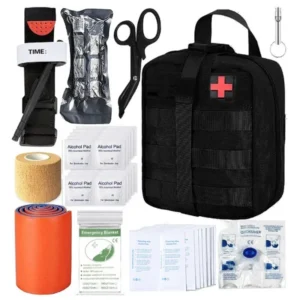 Canvas Polyester Trauma Kit for Climbing Carabiner Whistle product view 1