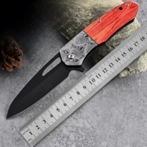 Big Size Utility Knife Outdoor Camping Survival All Steel Handle Lockless Folding Color Knife Pocket Hunting Knives - product view 2