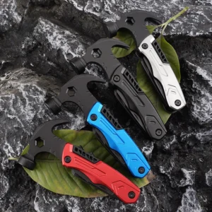 10 in 1 Multi Tool Aluminum Wrench Hammer Knife Blade Screwdriver Pockets Knives for Outdoor Camping - product view 4