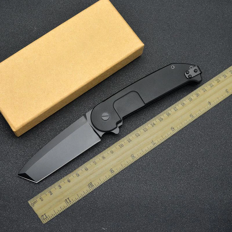 Outdoor Folding Knife CNC Aluminum Alloy EDC Pocket Knife for Camping product view 2
