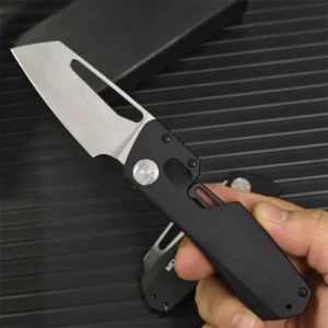 Mechanistic Aviation Aluminum Handle Pocket Knife DIY Laser Engraved Folding Knife EDC Camping Clip Gift Box product view 2