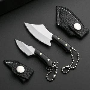 Mini Pocket Knife with Steel Blade DIY Grade Keychain Sheath for Chef Gift Decoration Pocket Accessories product view 4