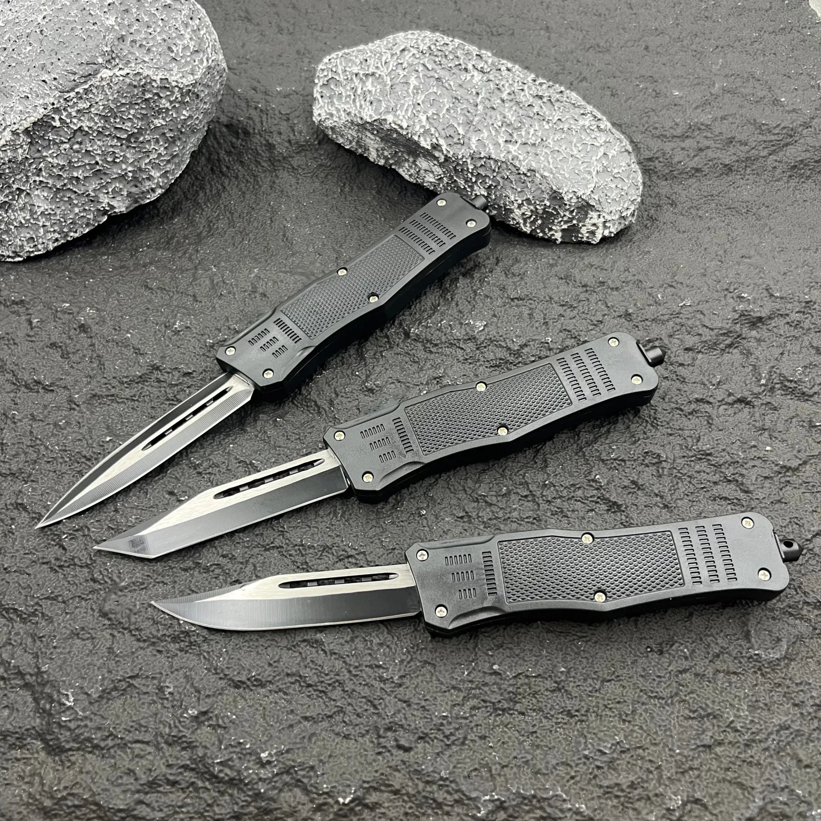 Hot Selling Wholesale Custom Steel Blade O.T.F Outdoor Camping Folding Blade Pocket EDC Tool Knife product view 3