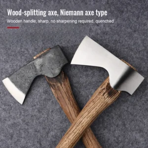 Wholesale Custom Logo 700G Portable Outdoor Camping Tool Ciaogh Carbon Stainless Steel Forged Nieman Ax Tomahawk Axe