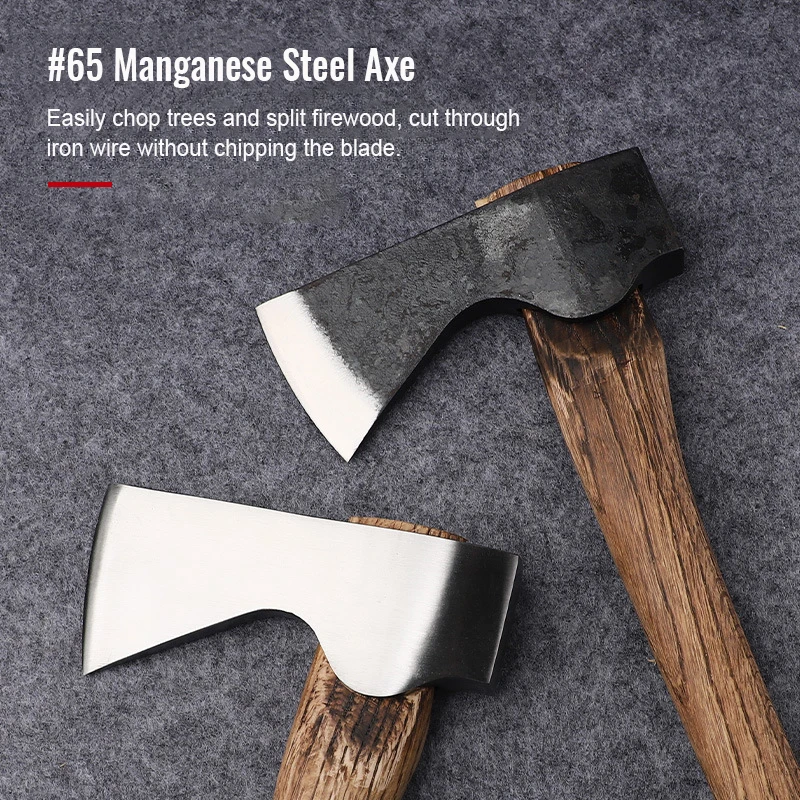 Wholesale Custom Logo 700G Portable Outdoor Camping Tool High Carbon Stainless Steel Forged Nieman Ax Tomahawk Axe product view 3