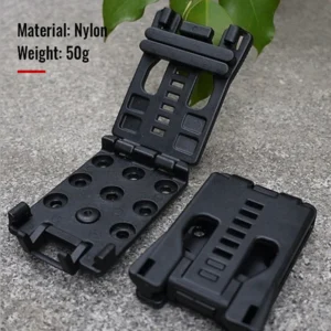 Durable Outdoor Mole System Clip K Sheath Scabbard Waist Backpack with Fixed Buckle Hanging