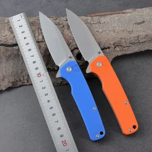 2026 EDC Hot Selling Folding Knife for Camping Hunting D2 Steel With Micarta Handle and Lock - product view 2