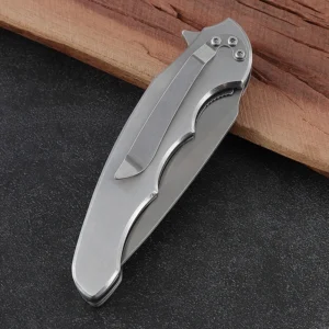 High Quality Customizable Folding Blade Knife for Men EDC Outdoor Camping DIY Grade Support product view 4