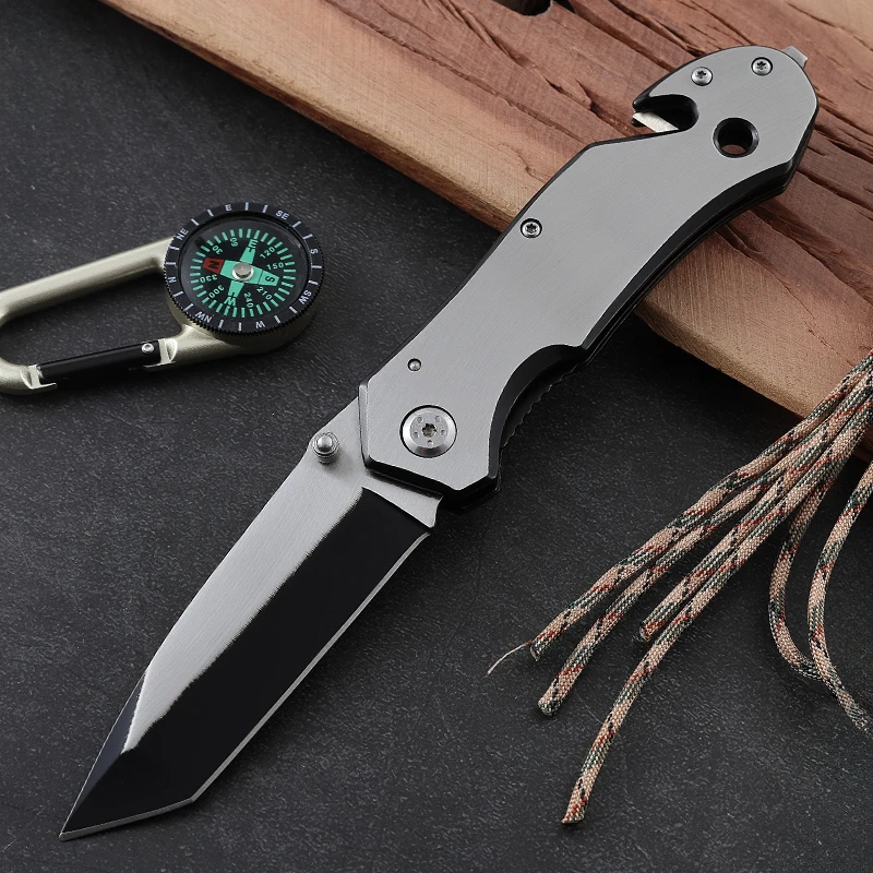 High Quality 3CR13 Stainless Steel Folding Knife Faca Dobravel Canivete for Camping Outdoor Pocket DIY Rescue product view 2