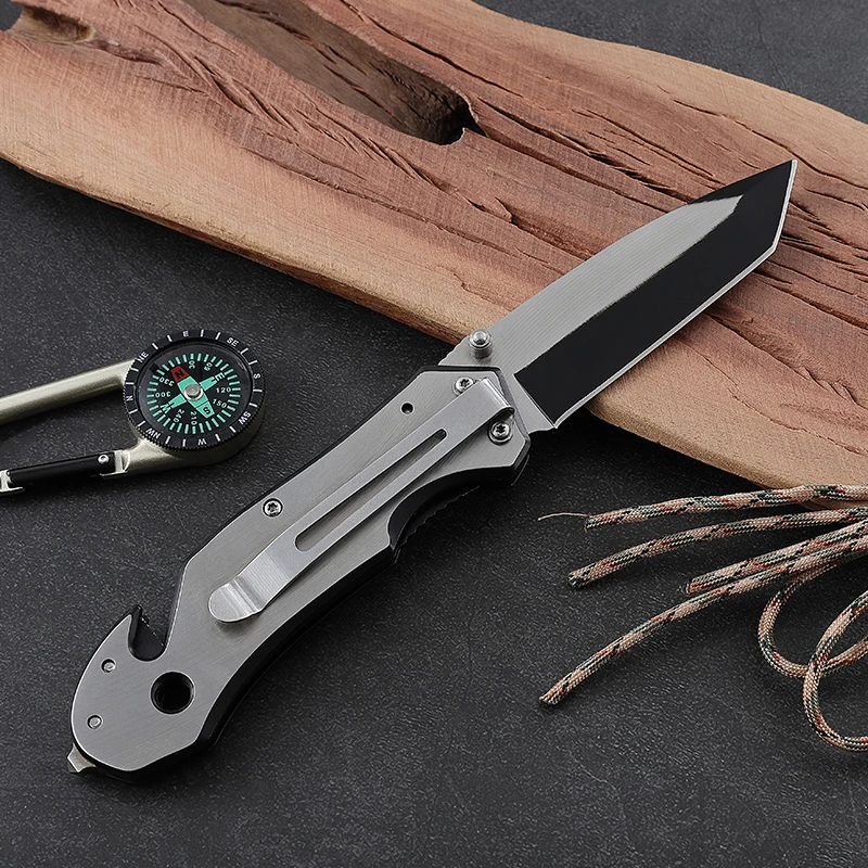 High Quality 3CR13 Stainless Steel Folding Knife Faca Dobravel Canivete for Camping Outdoor Pocket DIY Rescue product view 3
